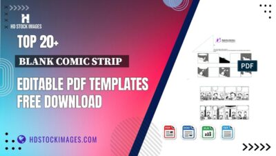 Top 20+ Blank Comic Strip   Editable PDF Templates Free Download