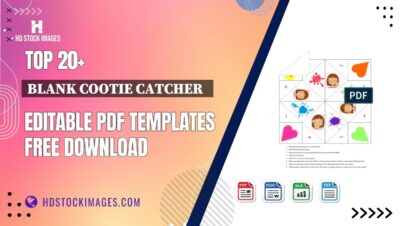 Top 20+ Blank Cootie Catcher   Editable PDF Templates Free Download