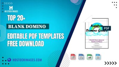 Top 20+ Blank Domino   Editable PDF Templates Free Download