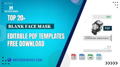 Top 20+ Blank Face Mask Editable PDF Templates Free Download