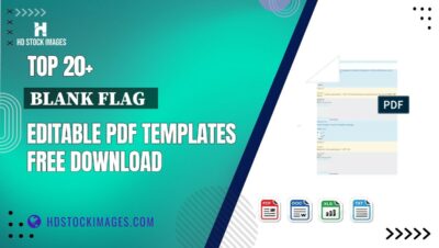 Top 20+ Blank Flag Editable PDF Templates Free Download