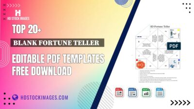 Top 20+ Blank Fortune Teller   Editable PDF Templates Free Download