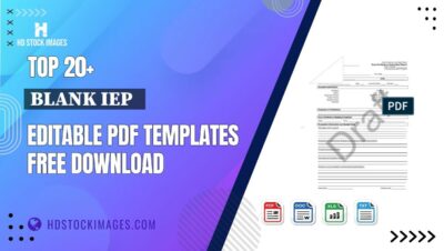 Top 20+ Blank Iep   Editable PDF Templates Free Download