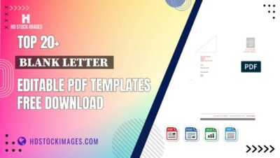 Top 20+ Blank Letter  Editable PDF Templates Free Download