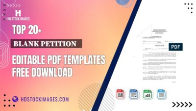 Top 20+ Blank Petition   Editable PDF Templates Free Download