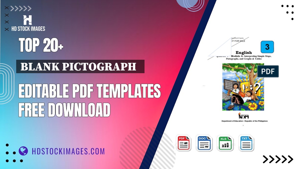 Top 20+ Blank Pictograph   Editable PDF Templates Free Download