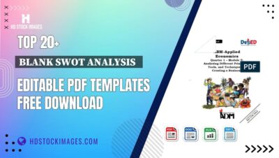 Top 20+ Blank Swot Analysis   Editable PDF Templates Free Download