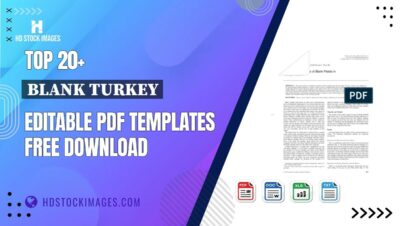 Top 20+ Blank Turkey Editable PDF Templates Free Download