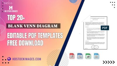 Top 20+ Blank Venn Diagram   Editable PDF Templates Free Download