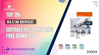 Top 20+ Blum Hinge   Editable PDF Templates Free Download