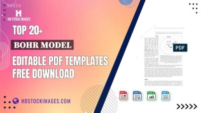 Top 20+ Bohr Model Editable PDF Templates Free Download