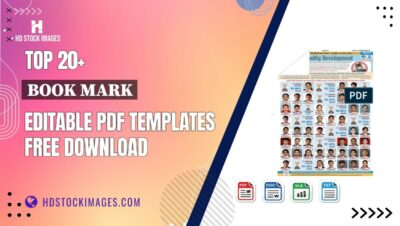 Top 20+ Book Mark Editable PDF Templates Free Download