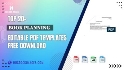 Top 20+ Book Planning Editable PDF Templates Free Download
