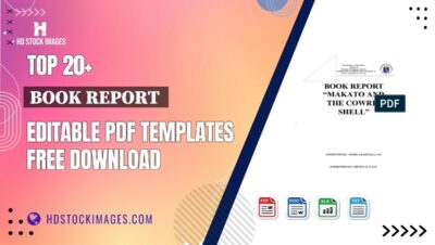 Top 20+ Book Report  Editable PDF Templates Free Download