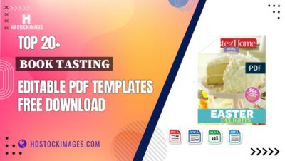 Top 20+ Book Tasting Editable PDF Templates Free Download