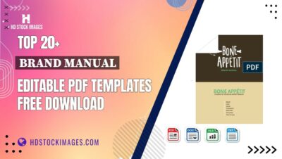 Top 20+ Brand Manual Editable PDF Templates Free Download