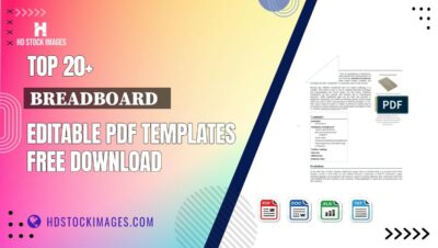 Top 20+ Breadboard   Editable PDF Templates Free Download