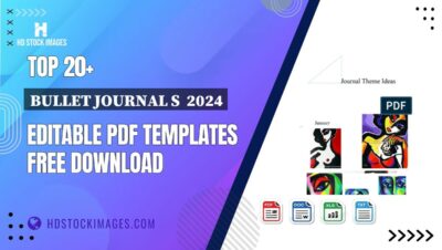 Top 20+ Bullet Journal S 2024 Editable PDF Templates Free Download