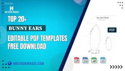 Top 20+ Bunny Ears   Editable PDF Templates Free Download