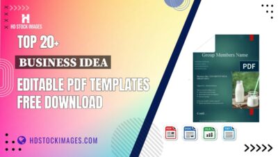 Top 20+ Business Idea Editable PDF Templates Free Download