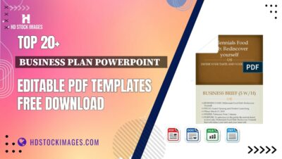 Top 20+ Business Plan Powerpoint Editable PDF Templates Free Download
