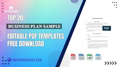 Top 20+ Business Plan Sample Editable PDF Templates Free Download