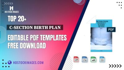 Top 20+ C-section Birth Plan Editable PDF Templates Free Download