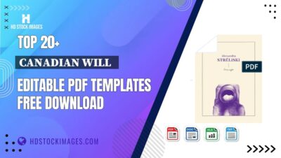 Top 20+ Canadian Will   Editable PDF Templates Free Download