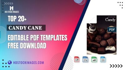 Top 20+ Candy Cane   Editable PDF Templates Free Download