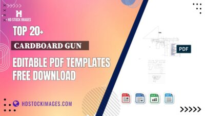 Top 20+ Cardboard Gun    Editable PDF Templates Free Download