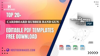 Top 20+ Cardboard Rubber Band Gun   Editable PDF Templates Free Download