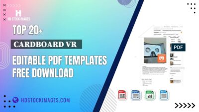 Top 20+ Cardboard Vr   Editable PDF Templates Free Download