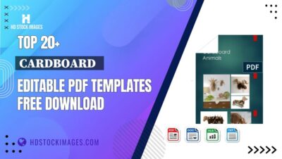 Top 20+ Cardboard   Editable PDF Templates Free Download