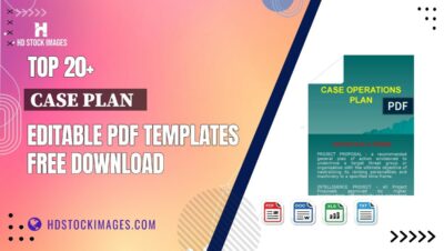 Top 20+ Case Plan   Editable PDF Templates Free Download