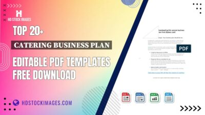 Top 20+ Catering Business Plan Editable PDF Templates Free Download