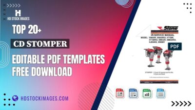 Top 20+ Cd Stomper Editable PDF Templates Free Download