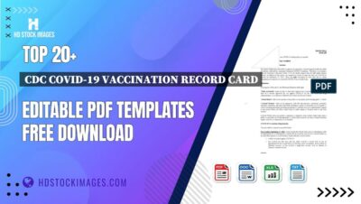 Top 20+ Cdc Covid-19 Vaccination Record Card Editable PDF Templates Free Download