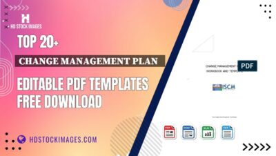 Top 20+ Change Management Plan Editable PDF Templates Free Download