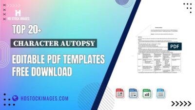 Top 20+ Character Autopsy Editable PDF Templates Free Download