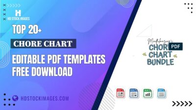 Top 20+ Chore Chart  Editable PDF Templates Free Download