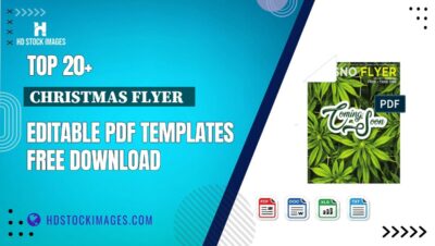 Top 20+ Christmas Flyer   Editable PDF Templates Free Download