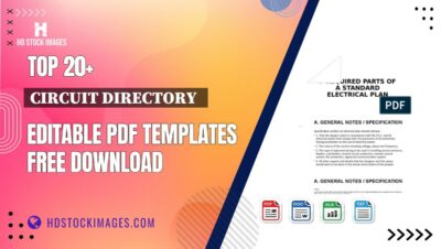 Top 20+ Circuit Directory   Editable PDF Templates Free Download