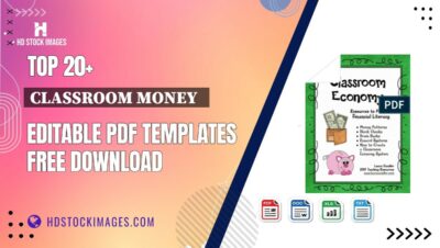 Top 20+ Classroom Money   Editable PDF Templates Free Download