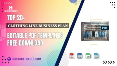 Top 20+ Clothing Line Business Plan Editable PDF Templates Free Download