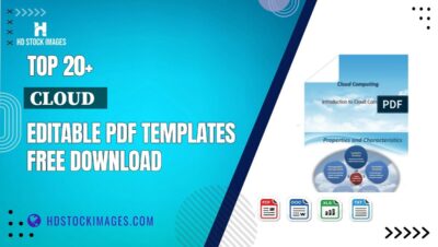 Top 20+ Cloud   Editable PDF Templates Free Download