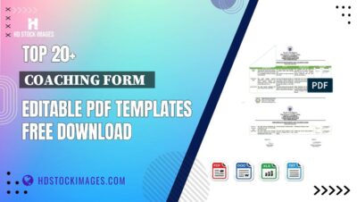 Top 20+ Coaching Form   Editable PDF Templates Free Download