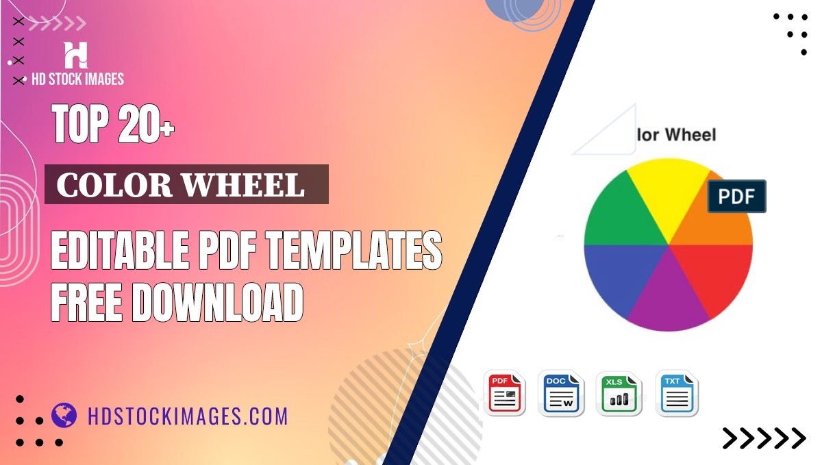 Top 20+ Color Wheel   Editable PDF Templates Free Download