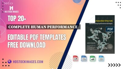 Top 20+ Complete Human Performance   Editable PDF Templates Free Download