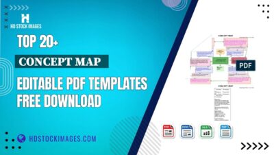 Top 20+ Concept Map   Editable PDF Templates Free Download