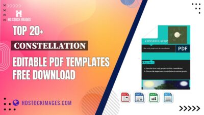 Top 20+ Constellation Editable PDF Templates Free Download
